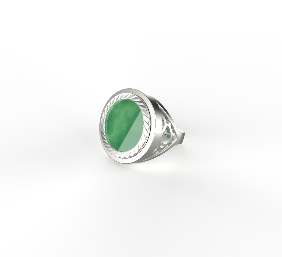 HEAVEN AND EARTH CREST SOVEREIGN RING