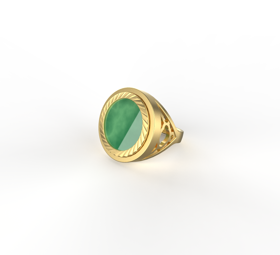 HEAVEN AND EARTH CREST SOVEREIGN RING