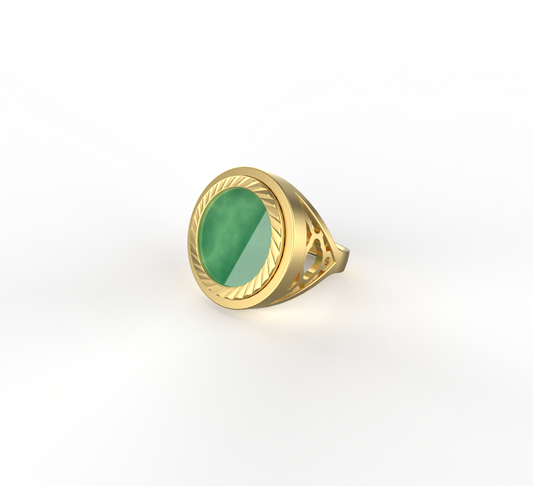 HEAVEN AND EARTH CREST SOVEREIGN RING