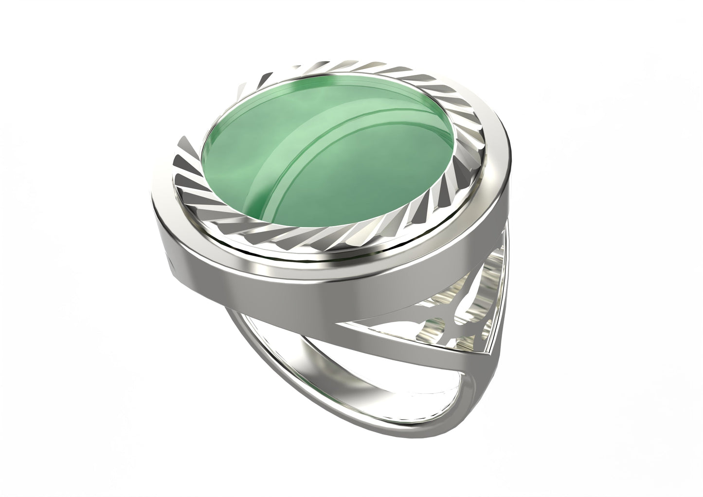 HEAVEN AND EARTH CREST SOVEREIGN RING